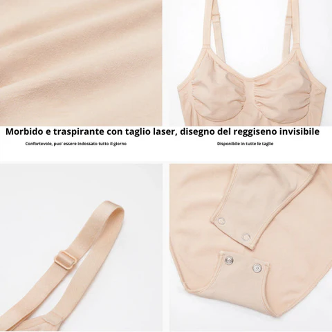 Body Suit in Nylon e Spandex - Scolpisce la Figura - immagine 3