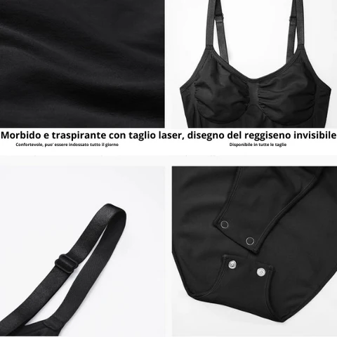 Body Suit in Nylon e Spandex - Scolpisce la Figura - immagine 7