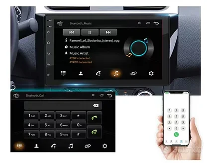 Lettore TouchScreen Auto Multifunzione compatibile Android e IOS - immagine 4