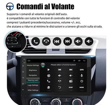 Lettore TouchScreen Auto Multifunzione compatibile Android e IOS - immagine 5