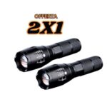 Torcia LED Militare Potente Impermeabile 10000 Lumen