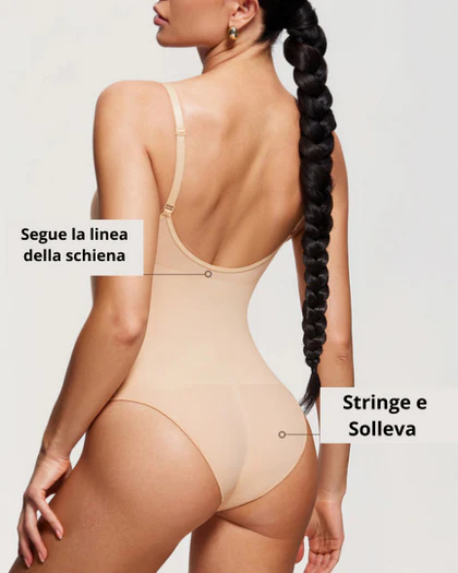 Body Suit in Nylon e Spandex - Scolpisce la Figura - immagine 5
