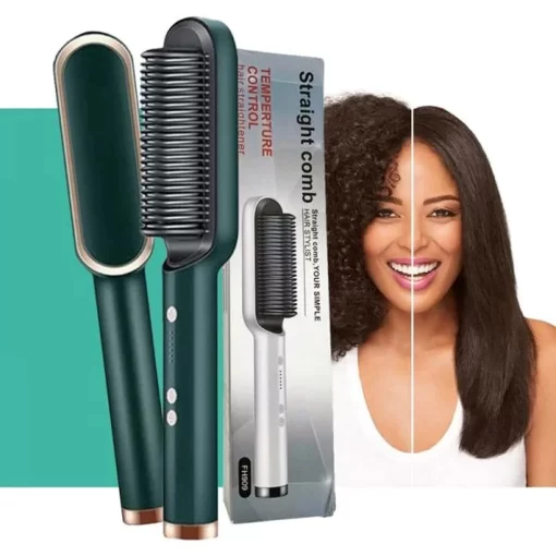 Spazzola Lisciante 2 in 1 con Tecnologia Ionica - Capelli Perfetti - immagine 8