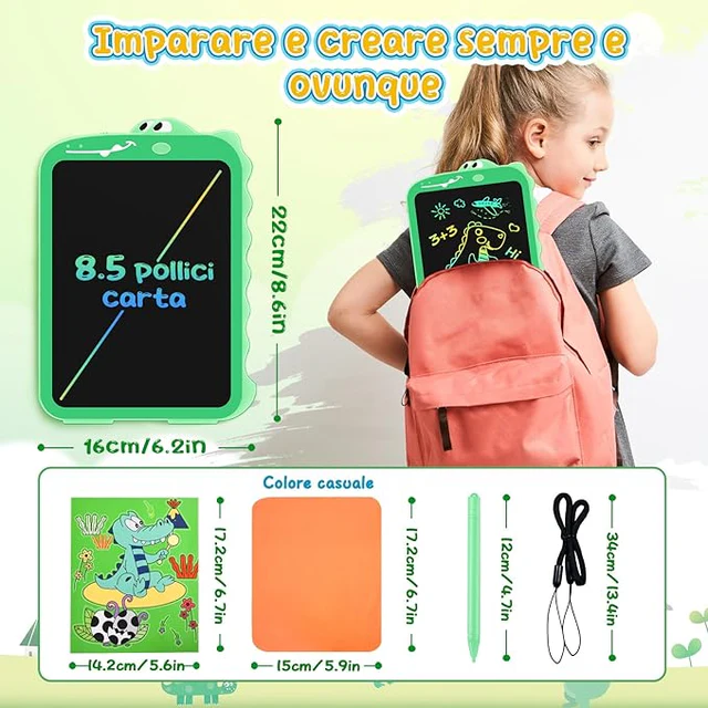Tablet Magico Bambini Creativo - Disegna e Illumina la Fantasia - immagine 3