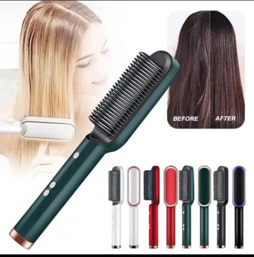 Spazzola Lisciante 2 in 1 con Tecnologia Ionica - Capelli Perfetti - immagine 5