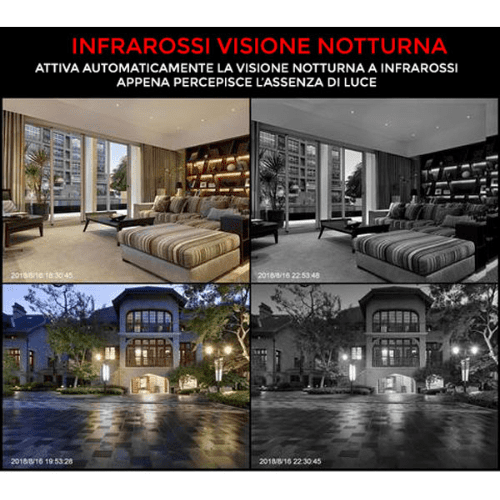Mini Cam Sicurezza - Visione Notturna e Rilevamento Movimento - immagine 2