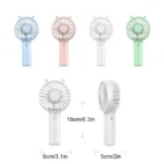 Mini Ventilatore USB Pieghevole e Portatile a 3 Velocità