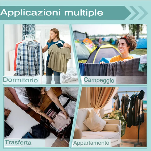 Mini Lavatrice Compatta Portatile per Viaggi e Casa - immagine 3