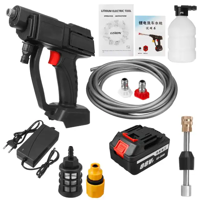 Idropulitrice Portatile a Batteria ad Alta Pressione - immagine 3