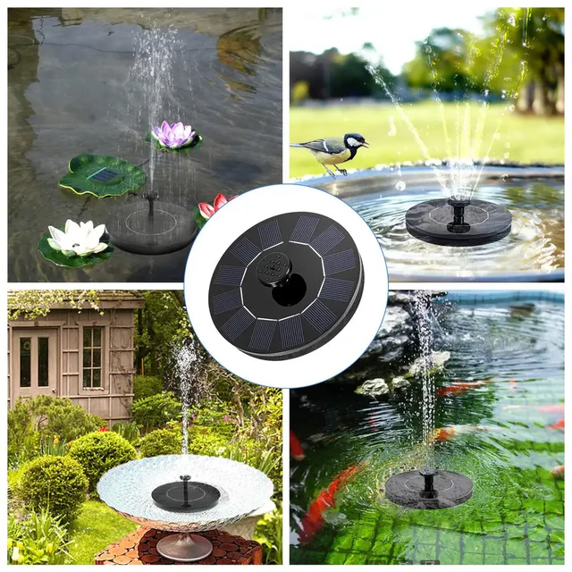Fontana Solare Galleggiante - Ecologica e Decorativa - immagine 4