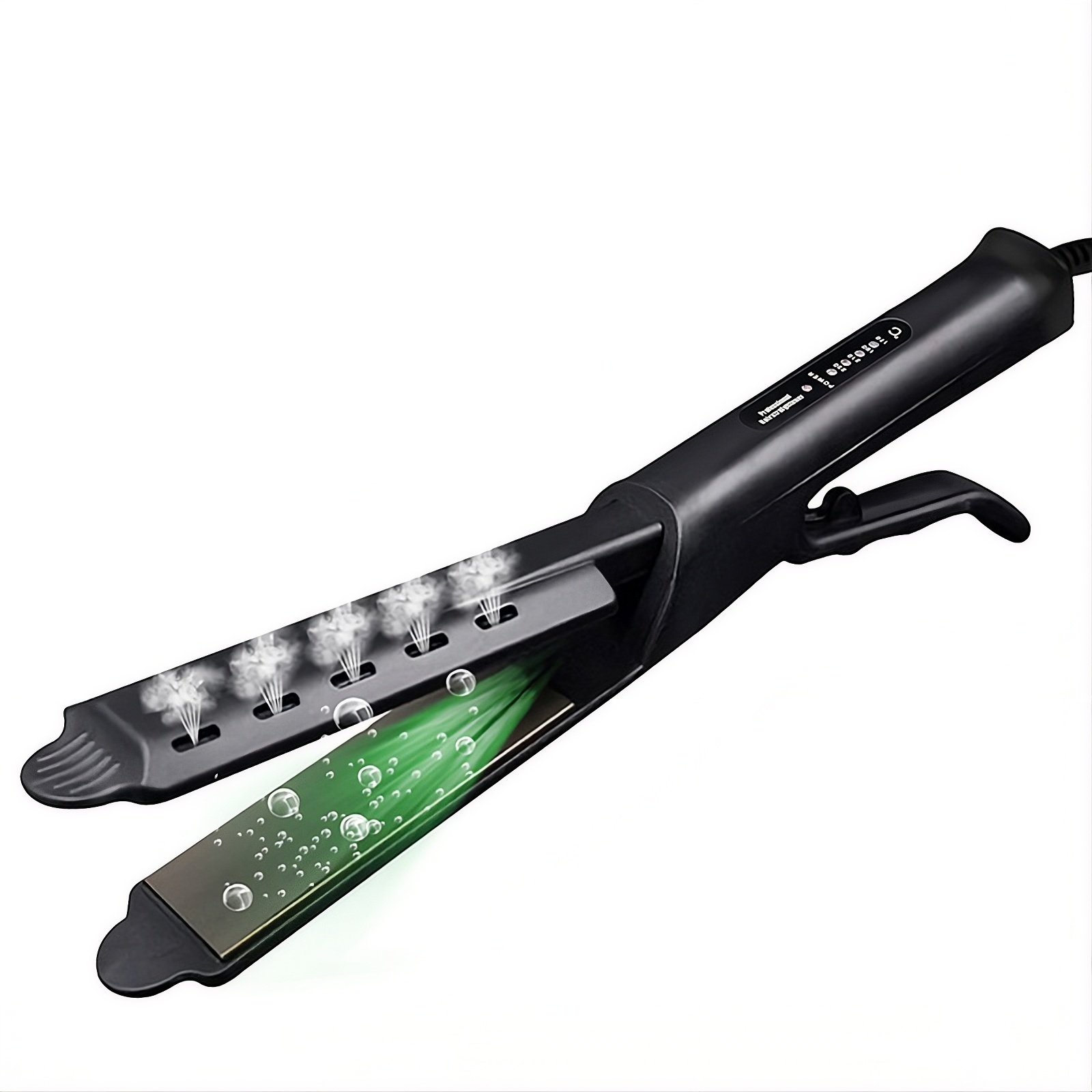 Piastra Capelli Titanio Ceramica - Liscia e Protegge - immagine 5