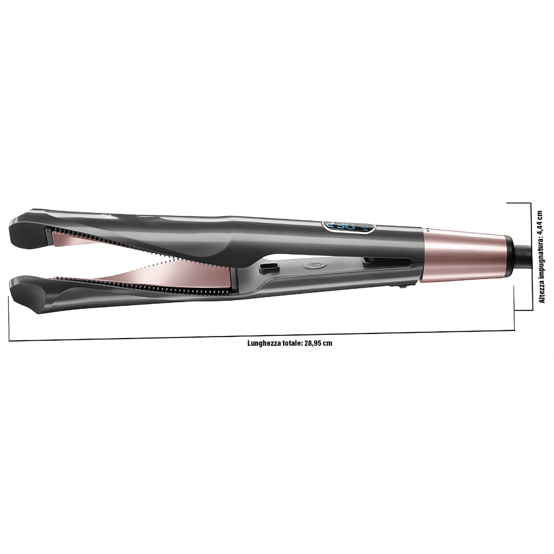 Piastra arricciacapelli 2-in-1 professionale - Lisci e Ricci Perfetti - immagine 7