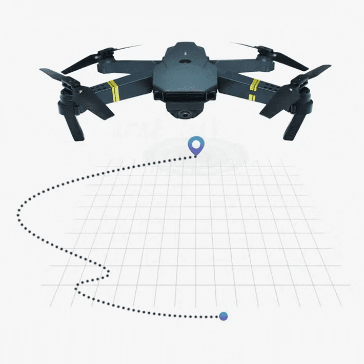 Mini Drone HD WiFi con Fotocamera Pieghevole e Stabilizzato - immagine 5