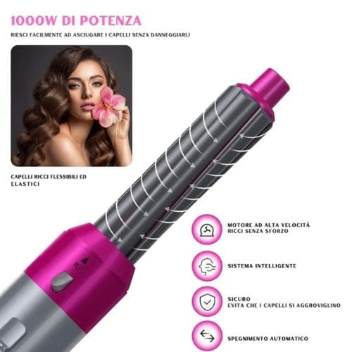 Spazzola Asciugacapelli Ionica 5 in 1 - immagine 6
