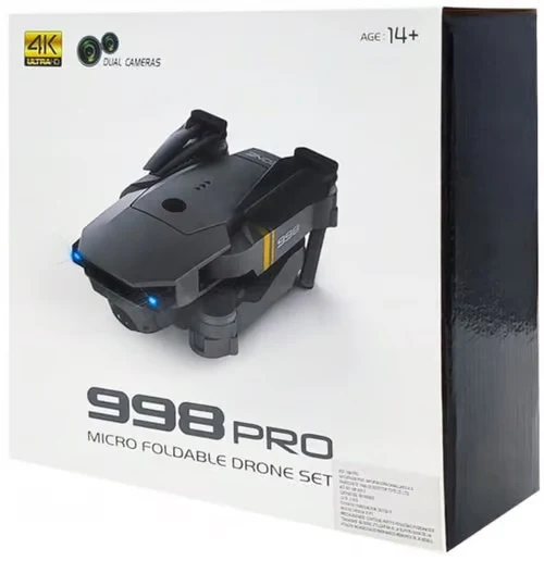 Mini Drone HD WiFi con Fotocamera Pieghevole e Stabilizzato - immagine 6