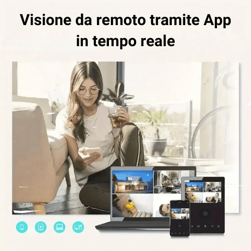 Mini Cam Sicurezza WiFi 1080P – Visione Notturna e Sorveglianza - immagine 4