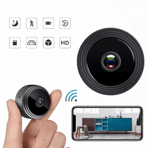 Mini Cam Sicurezza WiFi 1080P – Visione Notturna e Sorveglianza