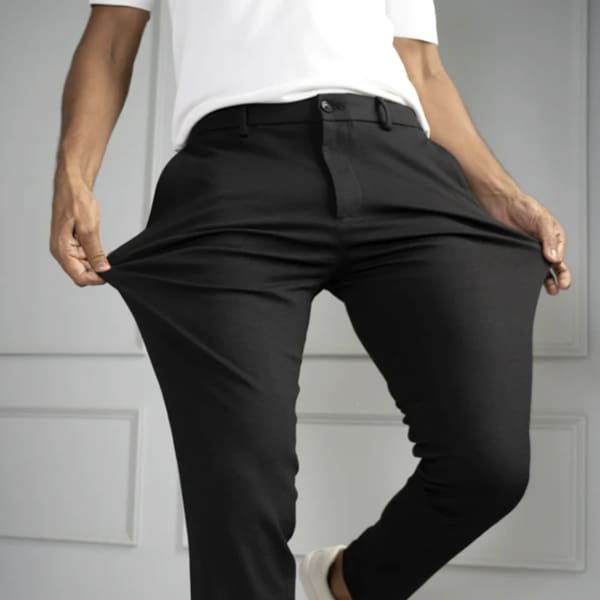 Pantaloni Slim Uomo Elasticizzati: Stile e Comfort Assicurato - immagine 3