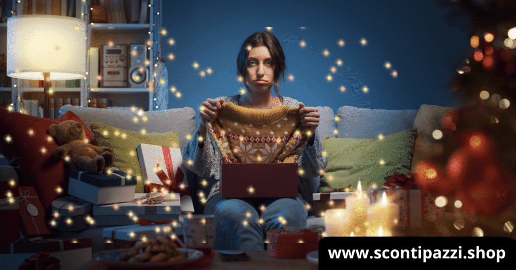dragazza-delusa-per-regalo-di-natale-che non-le-piace