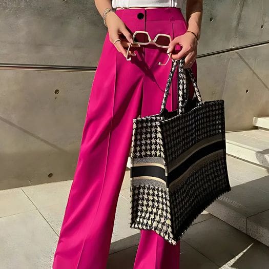 Pantaloni Comodi Donna Eleganti, Comodi Made in Italy
