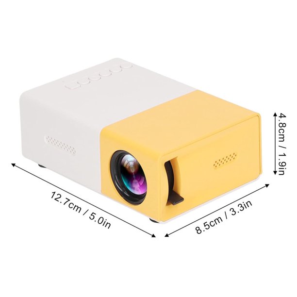 Mini Proiettore LED Compatto YG300 - immagine 3