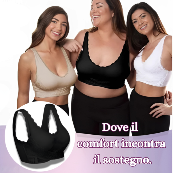 Perfect Support: Reggiseno Modellante Push Up | Comfort Totale Senza Ferretto