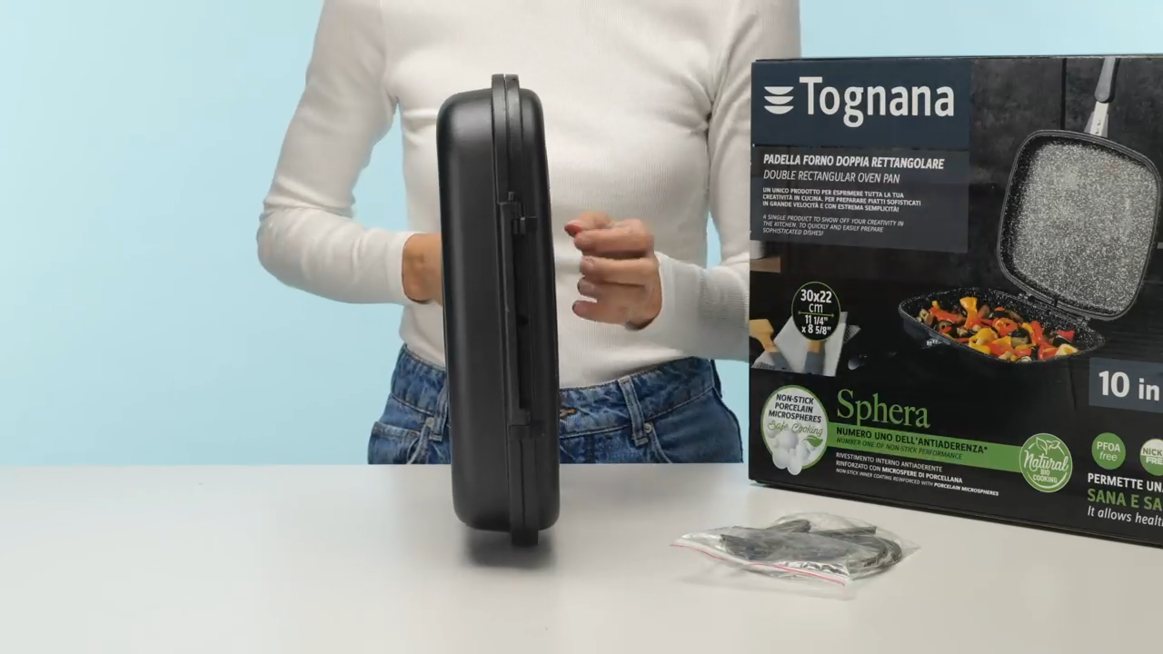 Padella Forno Doppia Rettangolare Tognana - immagine 3