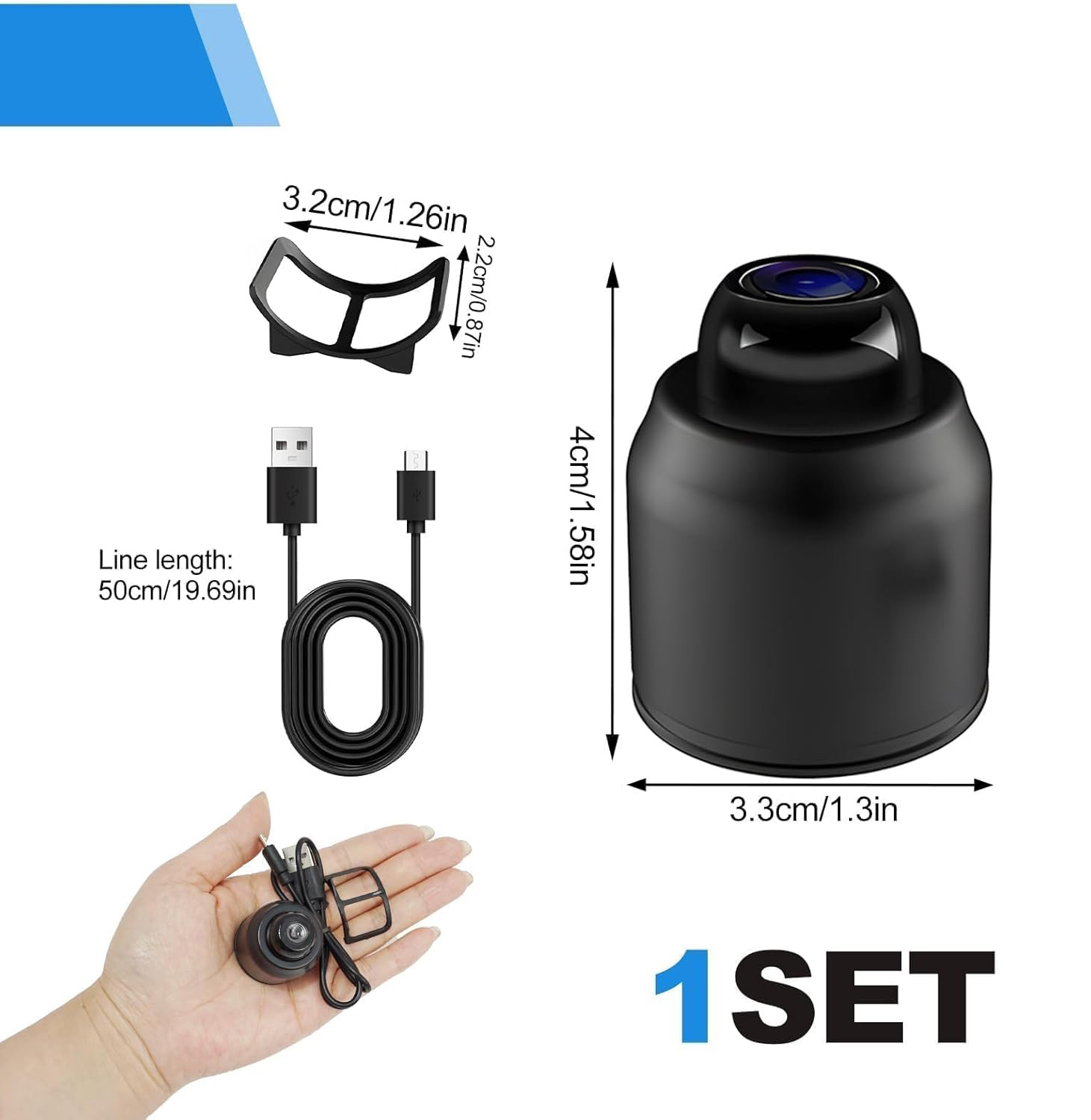 Mini Telecamera WiFi con Monitoraggio Remoto da Telefono - immagine 6