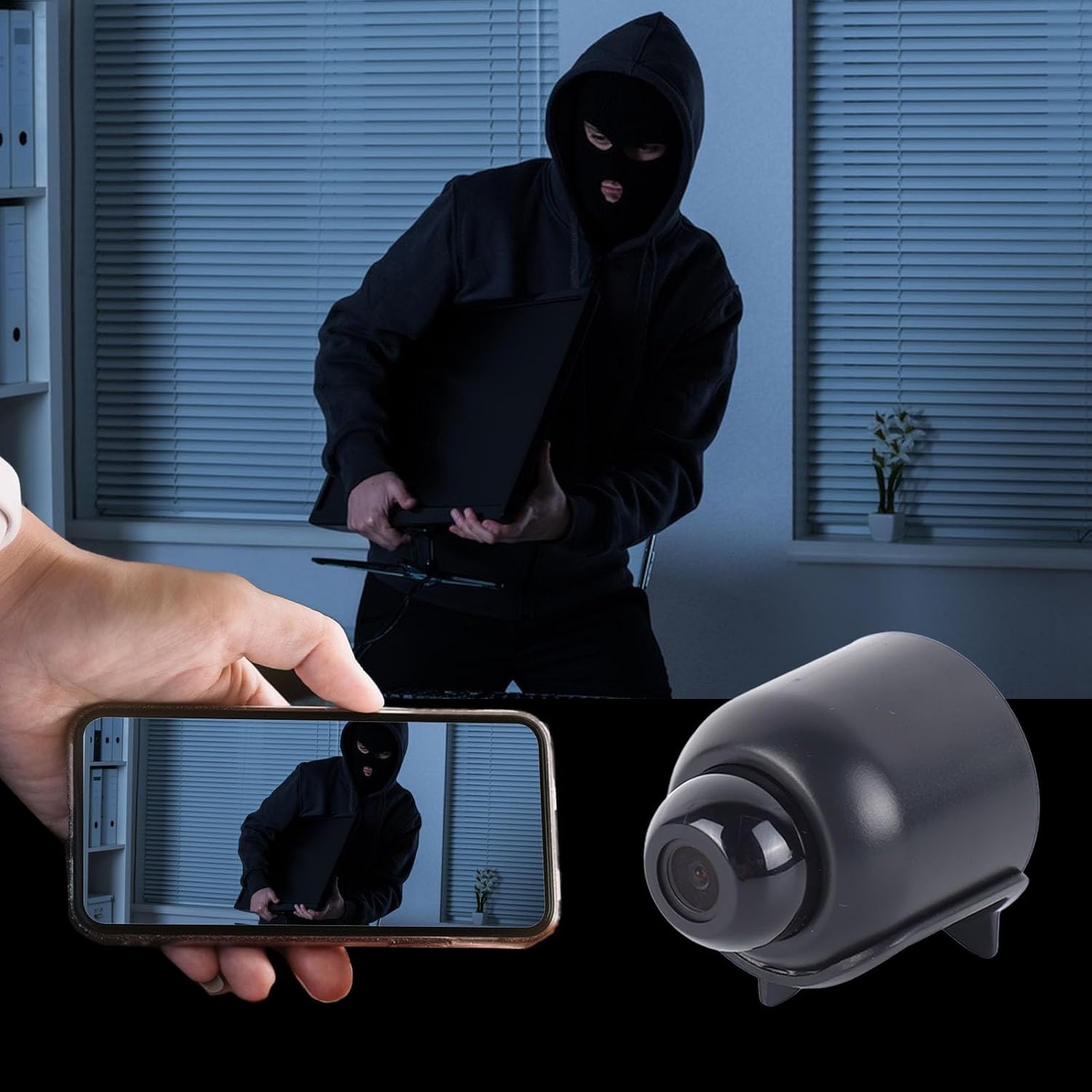 Mini Telecamera WiFi con Monitoraggio Remoto da Telefono - immagine 7