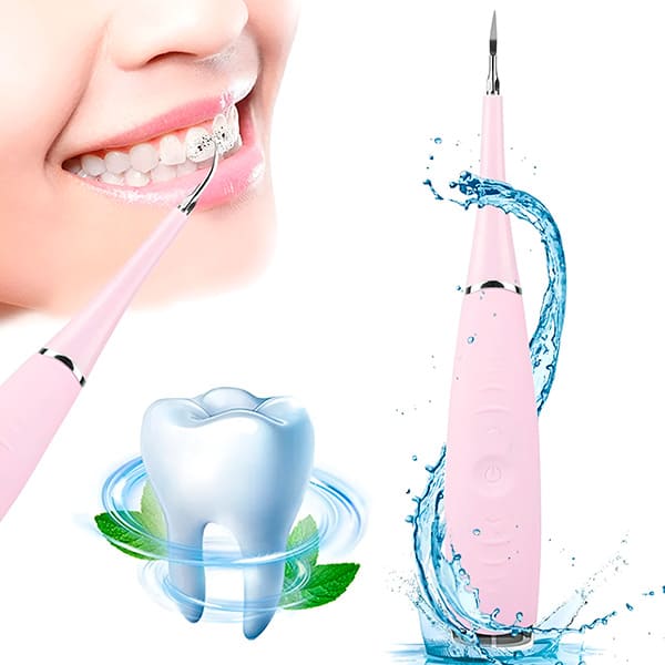 Pulitore Dentale Ultrasonico con Luce LED. - immagine 4