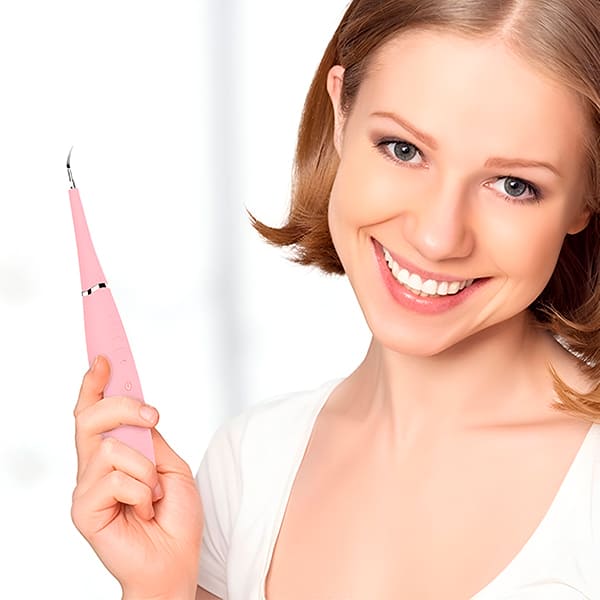 Pulitore Dentale Ultrasonico con Luce LED. - immagine 2