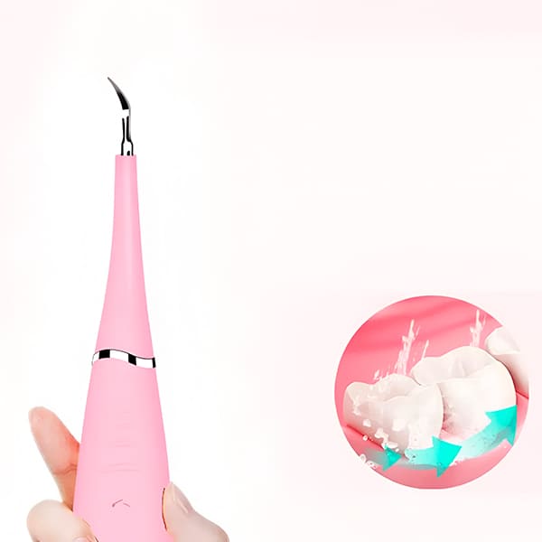 Pulitore Dentale Ultrasonico con Luce LED. - immagine 3